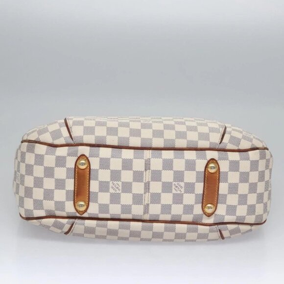 LOUIS VUITTON Damier Azur Galliera PM Shoulder Bag N55215 LV Auth EC449 - Picture 7 of 16